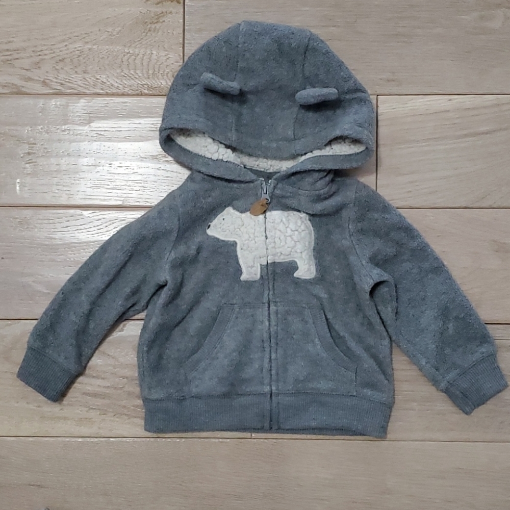 Carter's Fleece Zip Up Hoodie